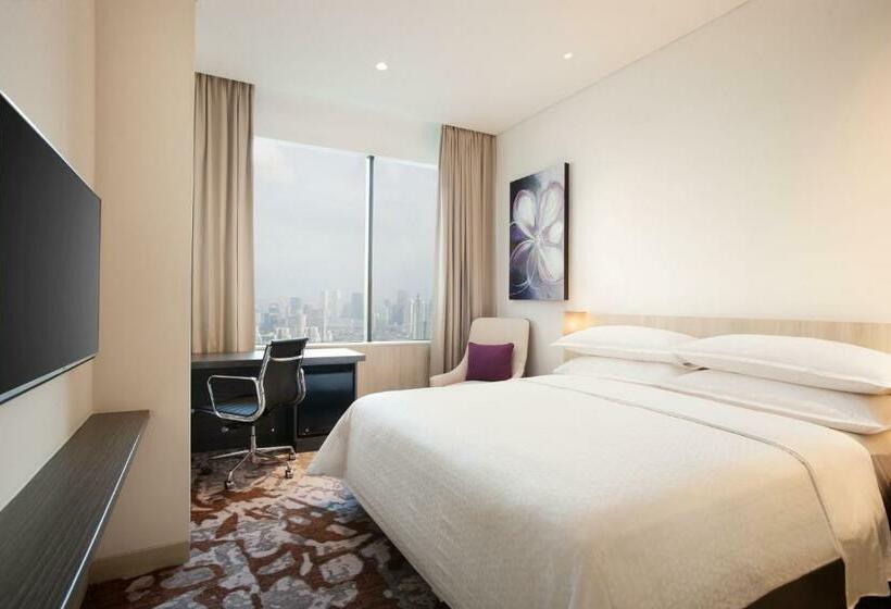 带大床的标准间, Four Points By Sheraton Jakarta Thamrin