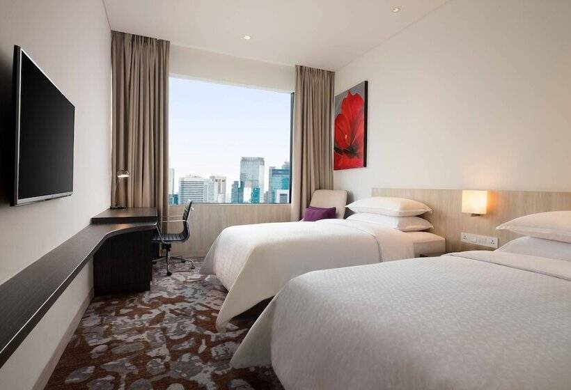 带城市景观的标准间, Four Points By Sheraton Jakarta Thamrin