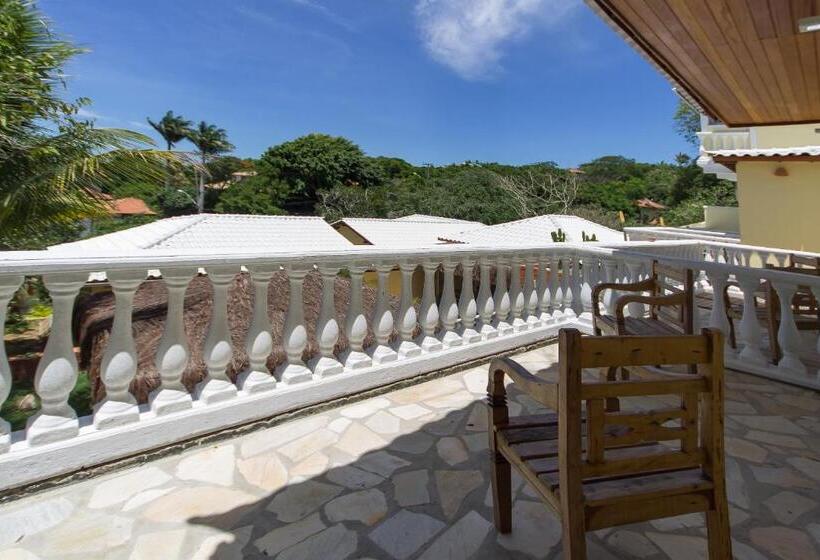 اتاق استاندارد سه تخته با بالکن, Pousada Villa Valentina