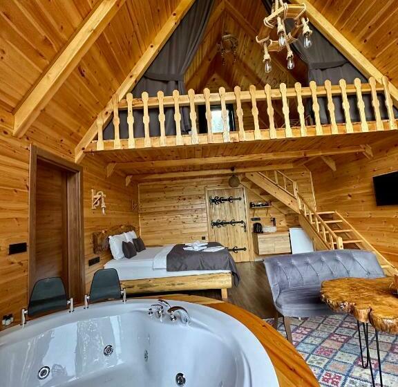 Номер Стандарт с Террасой, Dağlara Bungalov