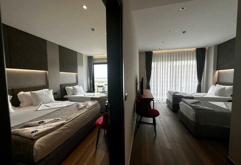 패밀리 룸 바다 전망, Frojd Kune Resort & Beach