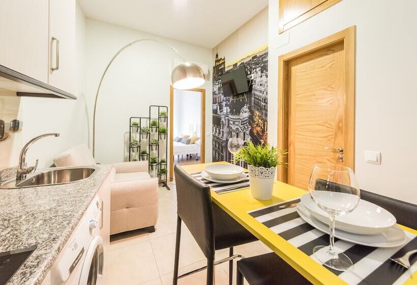 آپارتمان 1 خوابه, Smartr Madrid Chueca