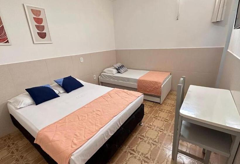 Quarto Triplo Estandar, Pousada Sao Luiz
