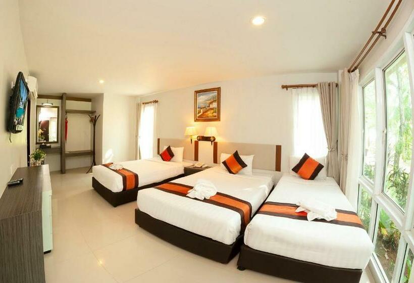 Вилла 2 Спальни Вид на Море, Chaolao Cabana Resort