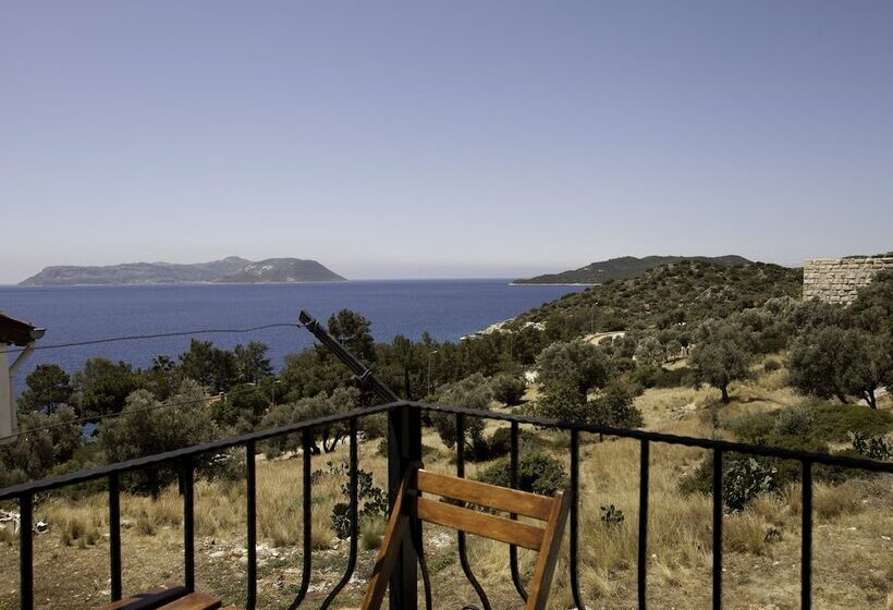 غرفة قياسية إطلالة جانبية علي البحر, Hideaway