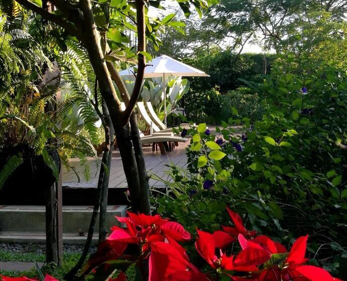 اتاق استاندارد با چشم‌انداز باغ, Villa Albizia, Chiang Mai