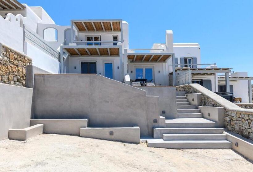 سوییت با چشمانداز دریا, Sea Rock & Sky Private Mykonos Residence