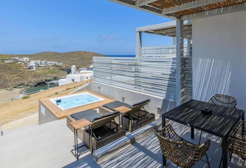 سوییت با چشمانداز دریا, Sea Rock & Sky Private Mykonos Residence