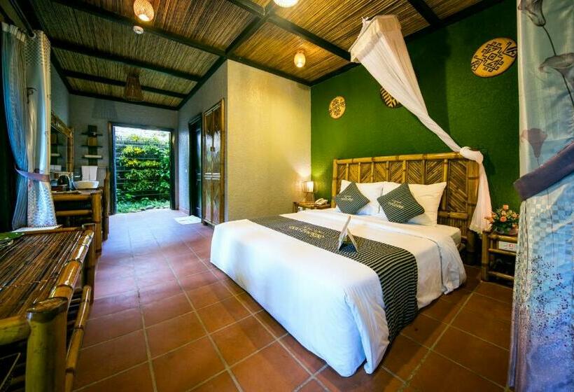 اتاق سوپریور با چشم‌انداز باغ, Mai Chau Ecolodge