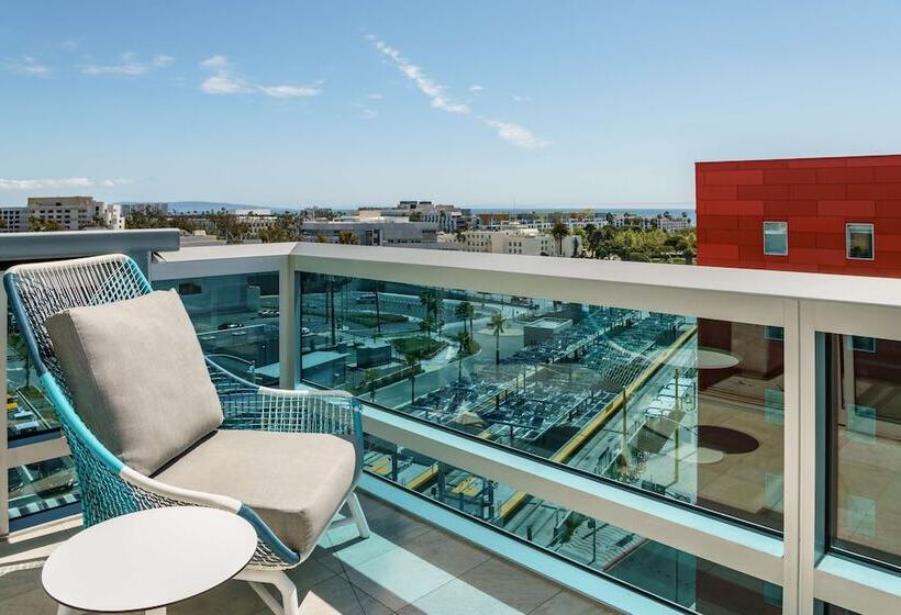 带双人床的标准工作室, Hampton Inn & Suites Santa Monica