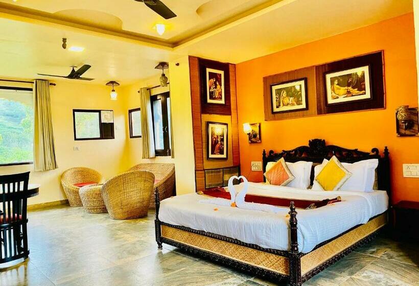 Вилла 1 Спальня Вид на Сад, Udai Valley Resort  Top Rated Resort In Udaipur With Mountain View