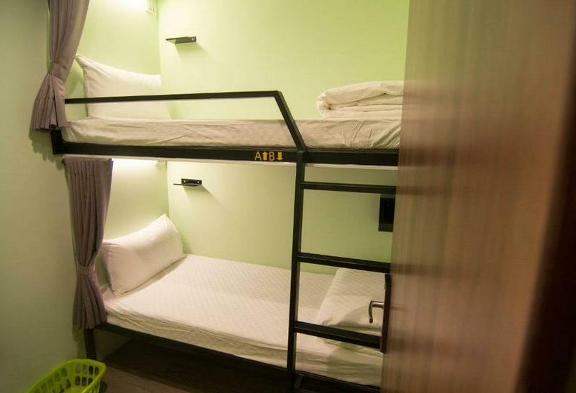 اتاق استاندارد با سرویس بهداشتی مشترک, Backpackers Hostel   Taipei Changchun