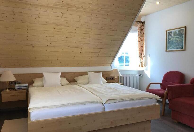 Апартаменты 1 Спальня с Балконом, Pension Glöcklehof