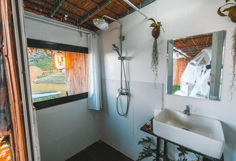 اتاق استاندارد با چشم‌انداز کوهستان, Paopao Orange Farm And Home Stay