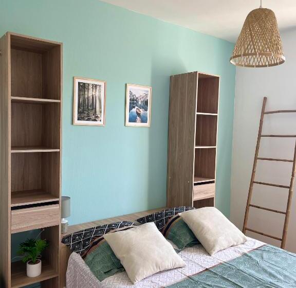 스탠다드 룸 공동 욕실, Chambre Privée Dans Un Appartement Partagé