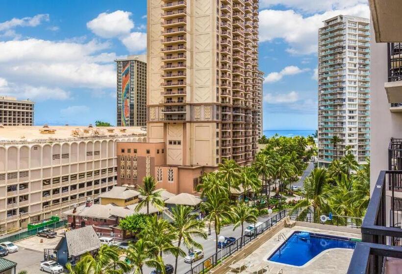 استودیوی استاندارد با چشم‌انداز دریا, Castle At Palms At Waikīkī