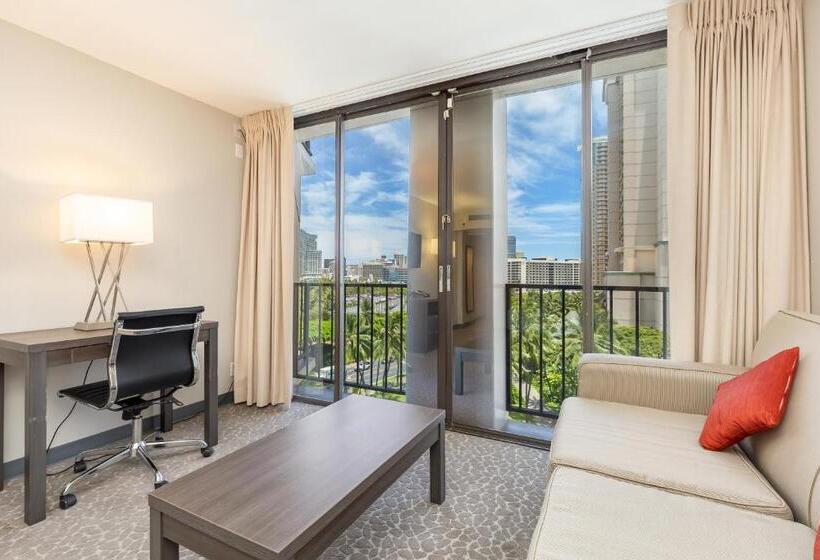 استودیوی استاندارد با چشم‌انداز دریا, Castle At Palms At Waikīkī