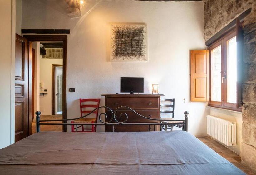آپارتمان 1 خوابه با چشم‌انداز باغ, La Suite Del Borgo