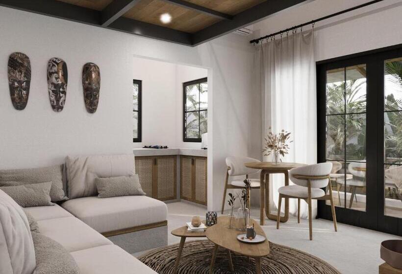 침실 1개 가든 전망 아파트, Sarang Apartments By Evdekimi Ubud