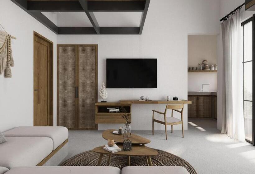 침실 1개 수피리어 아파트, Sarang Apartments By Evdekimi Ubud