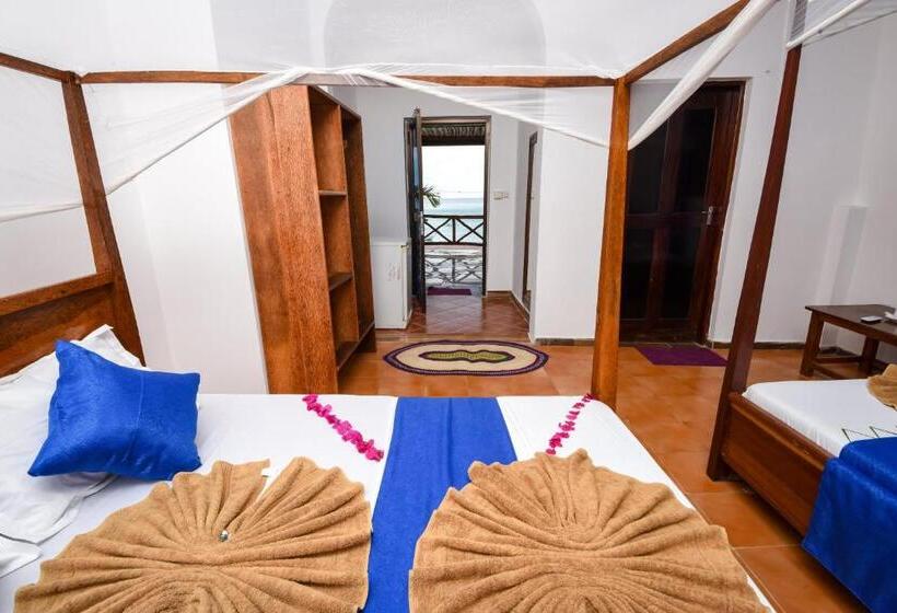 اتاق استاندارد با چشم‌انداز دریا, Blue Tides Hotel & Restaurant
