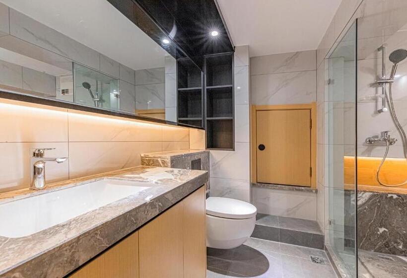 Люкс Повышенной Комфортности, Kunming Dianchi Mideel International Apartment   South Asian Style Fuhai Metro