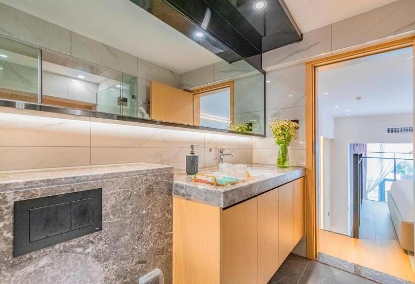Номер бизнес-класса, Kunming Dianchi Mideel International Apartment   South Asian Style Fuhai Metro