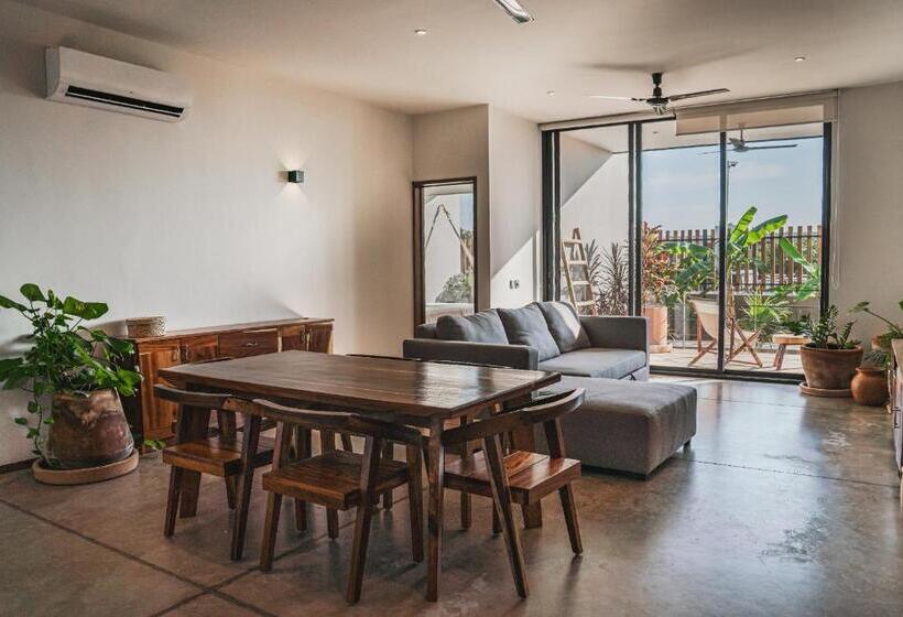 １階の１ベッドルームアパートメント, La Barra Resorts Puerto Escondido