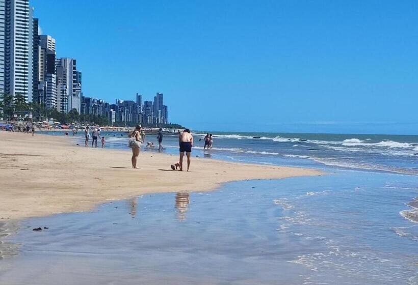 带1个卧室的带海景的公寓, Boa Viagem Beach 502