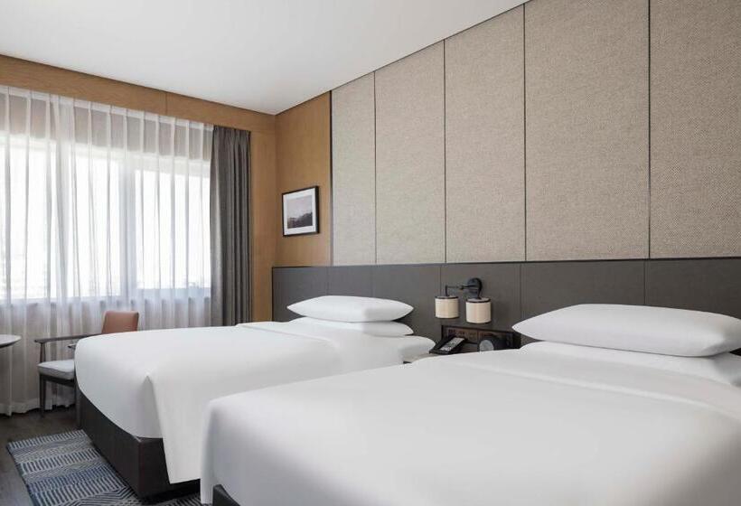 اتاق استاندارد با 2 تخت دوبل, Sheraton Pujiang