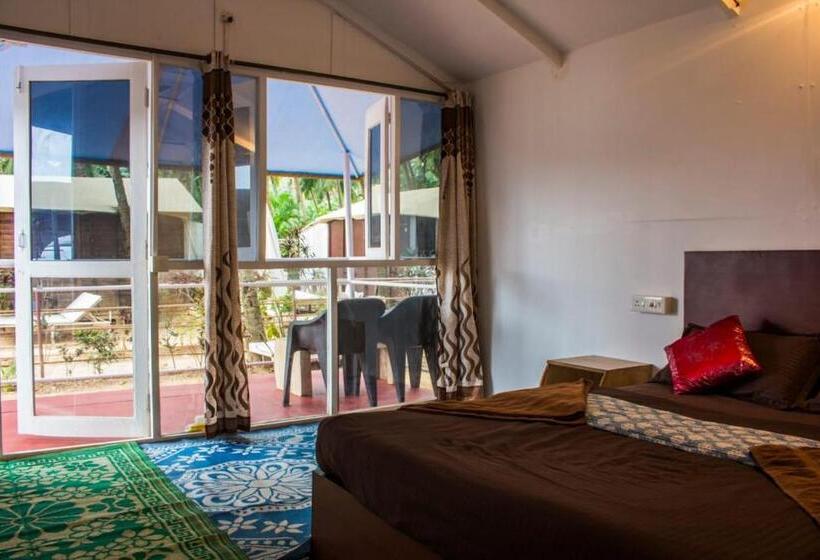 豪华海景房带阳台, Cafe Del Mar Palolem, Goa