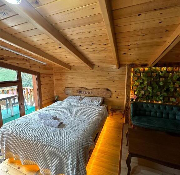 标准间带阳台, Peruma Otel Bungalov