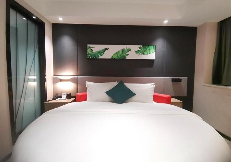 Номер Superior, Thank Inn Plus Chongqing Pengshui Yujing Jiangshan