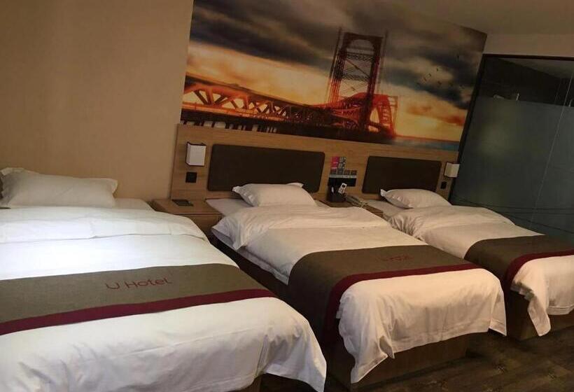 Трехместный Номер Deluxe, Thank Inn Plus Suzhou Sixian Sizhou Avenue