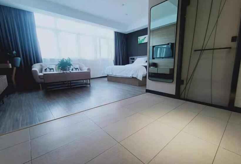 Номер Deluxe, Thank Inn Plus Yancheng Sheyang Dayang Road