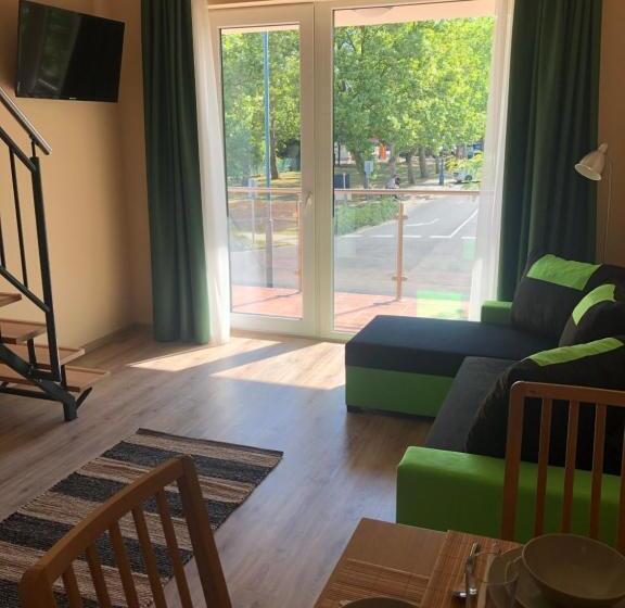 آپارتمان 1 خوابه با بالکن, Castellum Apartmanház
