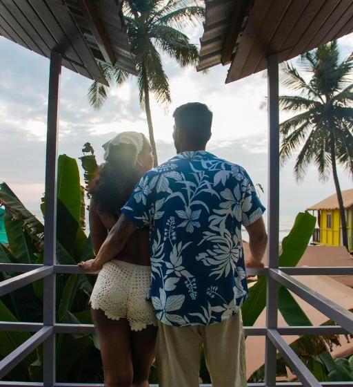 Номер Deluxe Вид на Море Боковой, Luxurious Beach Resort Agonda