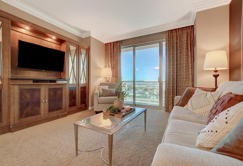 سوئیت با بالکن, Luxe 1br 2bth Suite Mgm Signature Balcony