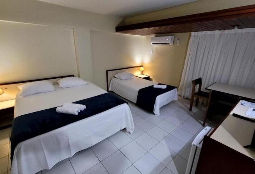 컴포트 트리플 룸, Quarto Em Hotel No Bairro De Tambaú, Em Uma Localização Bem Central Apto 216
