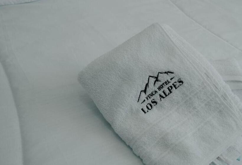 Номер Стандарт 2 Двуспальные Кровати, Finca Hotel Los Alpes