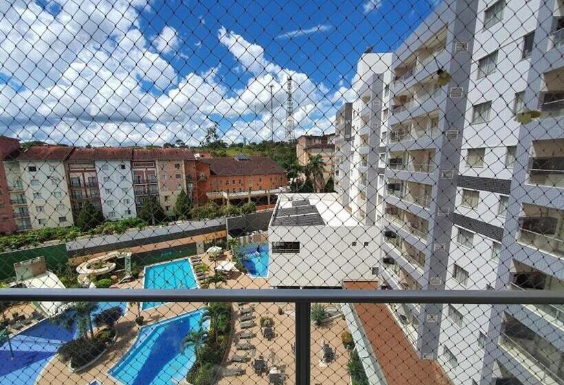 침실 1개 풀장 전망 아파트, Apartamento Diferenciado No Veredas Flat Service