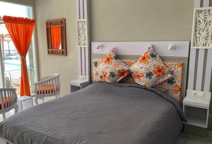Семейный Номер Вид на Море, Villa Agung Beach Inn
