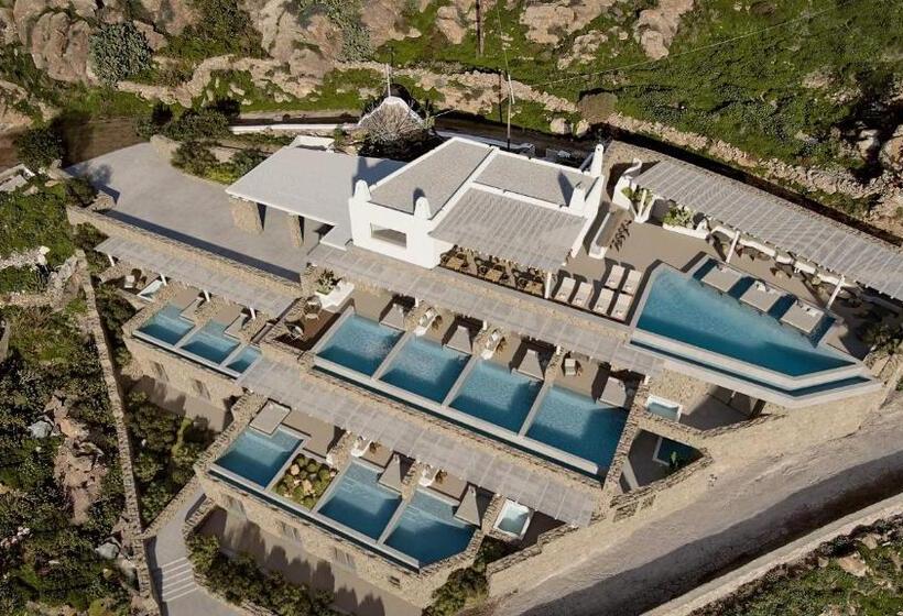 Люкс с гидромассажем, Nomia Sunset Suites Mykonos