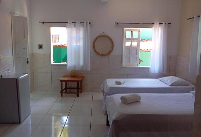 Quarto Triplo Estandar, Pousada Iakã Boipeba