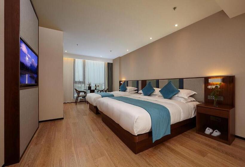 Quarto Familiar Deluxe, Ssaw Boutique Hotel Yangzhou