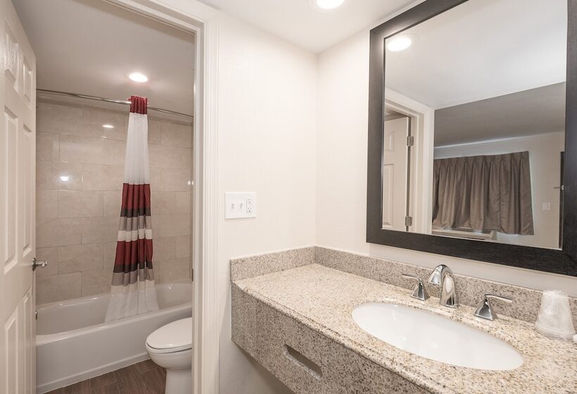 스탠다드 룸 더블 침대 2개, Red Roof Inn Wildwood – Cape May/rio Grande
