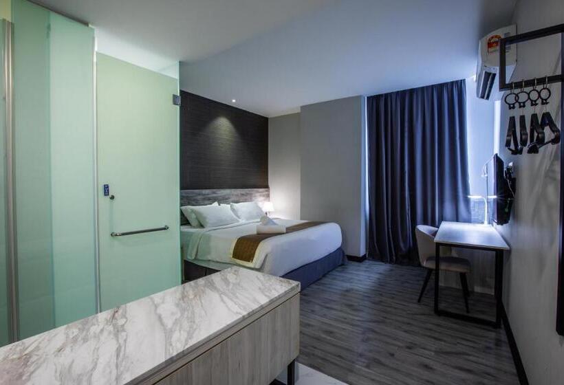 חדר סופריור עם מיטת קינג, The Leverage Business Hotel Skudai