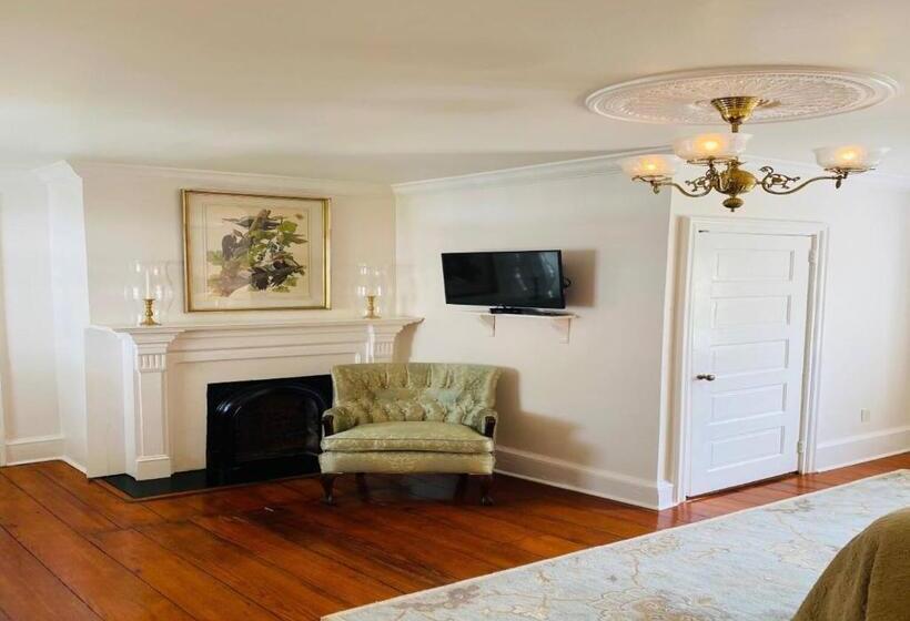 חדר סטנדרט עם מיטת קינג, Linden   A Historic Bed And Breakfast