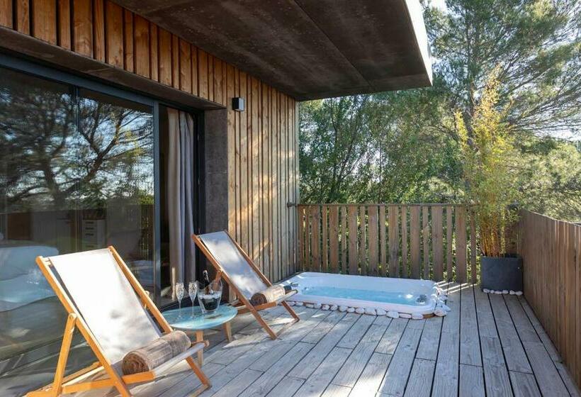 Стандартный Номер Кровать Кинг, Bien Loin D Ici Spa B&b