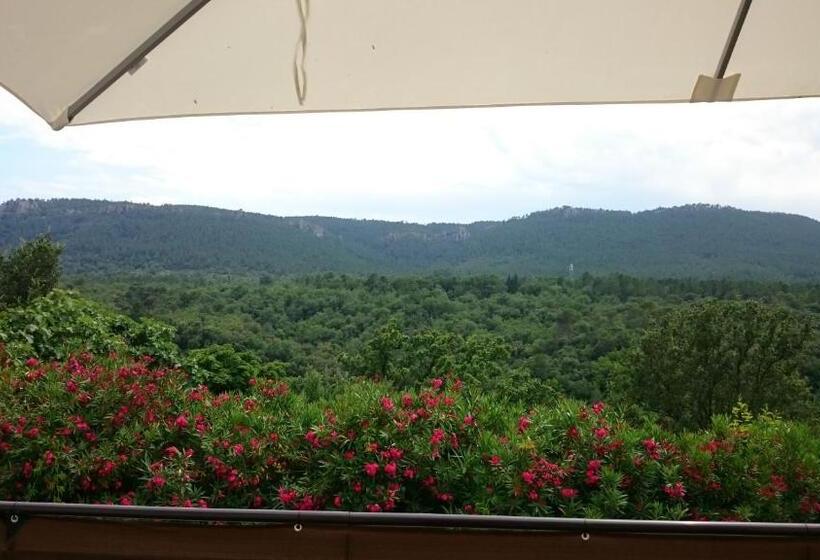 标准间带露台, Au Relais Provencal